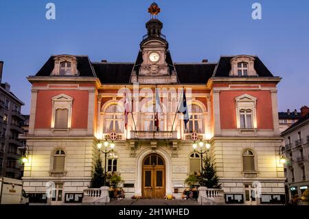 FRANCE.SAVOIE (73).CHAMBÉRY.HÔTEL DE VILLE Banque D'Images