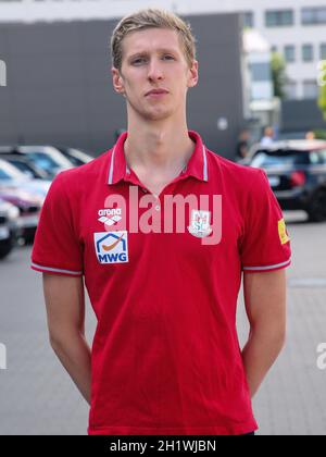 deutscher Schwimmer Florian Wellbrock SC Magdeburg BEI Verabschiedung für Tokio Olympia 2021 Banque D'Images