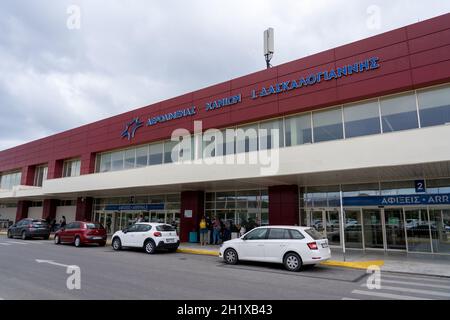 Aéroport international de la Canée Ioannis Daskalogiannis Banque D'Images