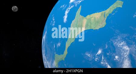 Ur Terre supercontinent dans planète terre Banque D'Images