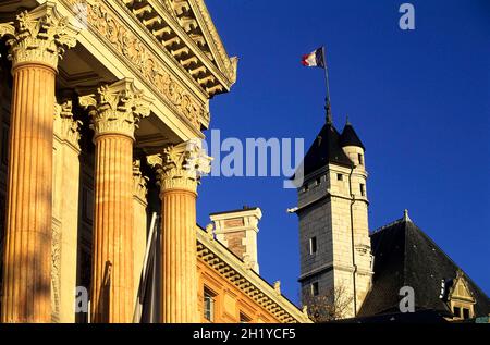 FRANCE.SAVOIE (73) CHAMBÉRY.CHÂTEAU DES DUCS DE SAVOIE Banque D'Images