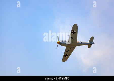 Willy Messerschmitt Me-109 (BF-109) Banque D'Images