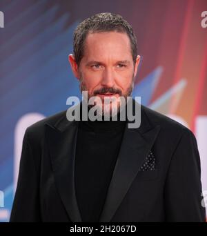 LONDRES, ANGLETERRE - 17 OCTOBRE : Bertie Carvel participe au gala de clôture de la soirée « la tragédie de Macbeth » lors du 65e BFI London film Festival au Banque D'Images