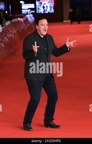 Rome, Italie.19 octobre 2021.Rome Cinema Fest 2021, film Fest, Quentin Tarantino Red Carpet Credit: Independent photo Agency/Alamy Live News Banque D'Images