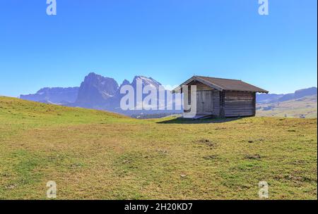 Seiser Alm vue panoramique Banque D'Images