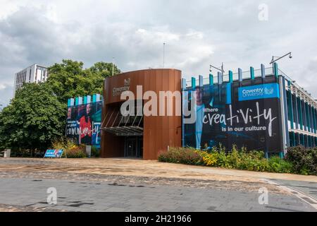 Alan Berry Building, Coventry University, Coventry, West Midlands, Royaume-Uni. Banque D'Images