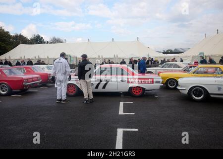 Octobre 2021 - le Covid a retardé la réunion des membres de Goodwood 78. Banque D'Images