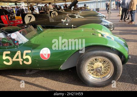 Octobre 2021 - le Covid a retardé la réunion des membres de Goodwood 78. Banque D'Images