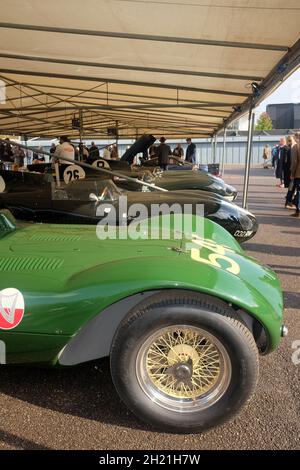 Octobre 2021 - le Covid a retardé la réunion des membres de Goodwood 78. Banque D'Images