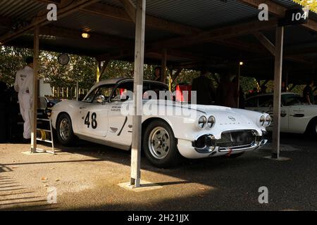 Octobre 2021 - le Covid a retardé la réunion des membres de Goodwood 78. Banque D'Images