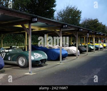 Octobre 2021 - le Covid a retardé la réunion des membres de Goodwood 78. Banque D'Images