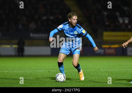 LONDRES, ROYAUME-UNI.19 OCTOBRE Ben Stevenson de Forest Green Rovers en action pendant le match Sky Bet League 2 entre Leyton Orient et Forest Green Rovers au Matchroom Stadium, Londres, le mardi 19 octobre 2021.(Credit: Ivan Yordanov | MI News) Credit: MI News & Sport /Alay Live News Banque D'Images