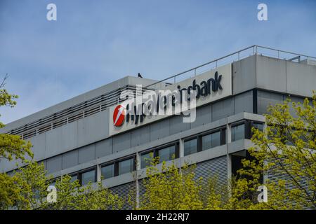 Bâtiment administratif HypoVereinsbank, Am Tucherpark, Munich, Bavière, Allemagne Banque D'Images