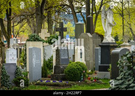 Cimetière du Nord, Ungererstrasse, Munich, Bavière, Allemagne Banque D'Images