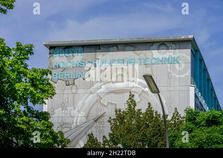 Université des sciences appliquées de Beuth, Luxemburg Strasse, Wedding, Berlin, Allemagne Banque D'Images