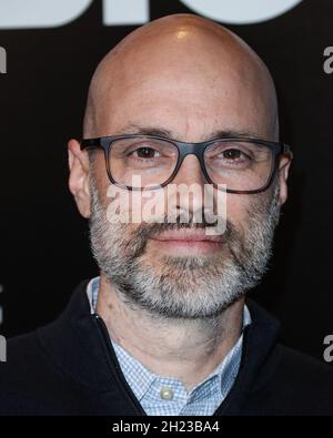 Westwood, États-Unis.19 octobre 2021.WESTWOOD, LOS ANGELES, CALIFORNIE, États-Unis - OCTOBRE 19 : Chris Alexander arrive à la première de Los Angeles de Dark Sky films et de Queensbury Pictures 'Broadcast signal Intrusion' tenue au IPIC Westwood Theatre le 19 octobre 2021 à Westwood, Los Angeles, Californie, États-Unis.(Photo de Xavier Collin/image Press Agency) Credit: Image Press Agency/Alay Live News Banque D'Images