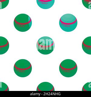 Motif Fitball texture d'arrière-plan sans couture répétition du papier peint vecteur géométrique Illustration de Vecteur