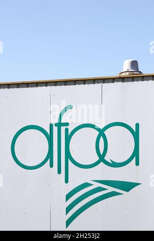 Roanne, France - 31 mai 2020 : logo de l'AFPA sur un mur.L'AFPA est l'agence nationale pour la formation professionnelle des adultes Banque D'Images