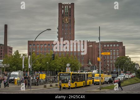 Ullsteinhaus, Ullsteinstraße, Tempelhof, Berlin, Deutschland Banque D'Images