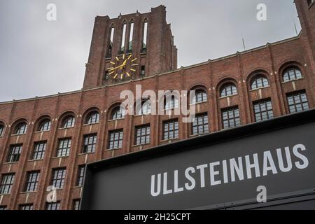 Ullsteinhaus, Ullsteinstraße, Tempelhof, Berlin, Deutschland Banque D'Images