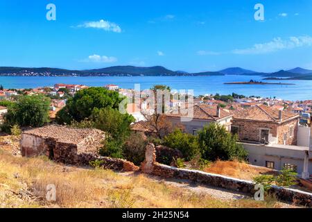 Photo de l'île de Cunda à Ayvalik Banque D'Images