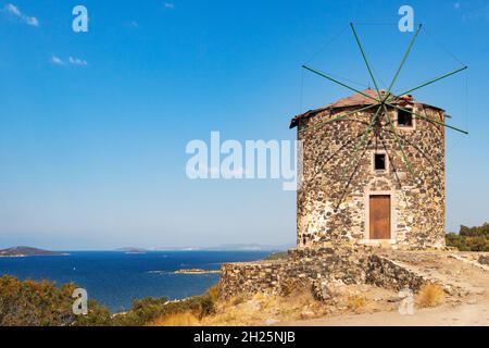 Photo de l'île de Cunda à Ayvalik Banque D'Images