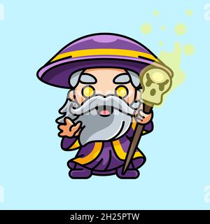 ILLUSTRATION DU MAGICIEN DE L'ASSISTANT Illustration de Vecteur