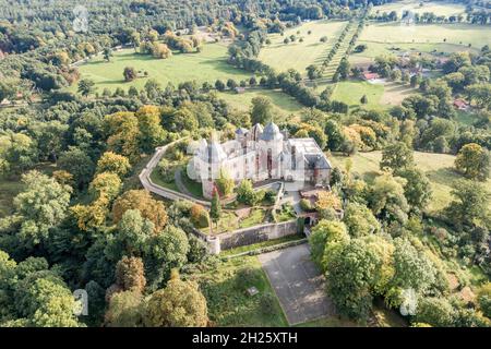 Le Sababurg, le château de la beauté du sommeil, Sababurg, Allemagne Banque D'Images