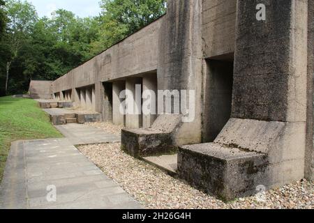 la tranchée des baïonnettes à douaumont en lorraine (france) Banque D'Images