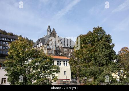 Altena Centre ville sur la Lahn Banque D'Images