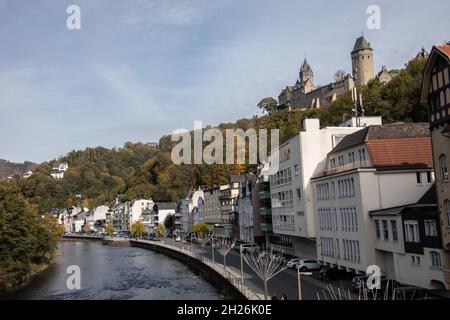 Altena Centre ville sur la Lahn Banque D'Images