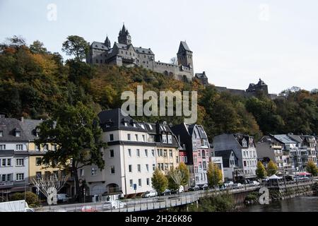 Altena Centre ville sur la Lahn Banque D'Images