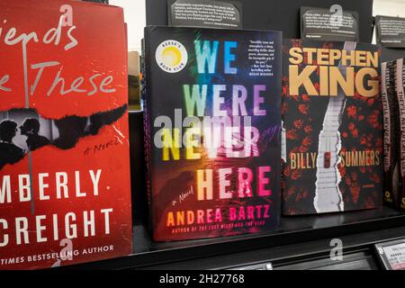 AmazonBooks Store sur West 34th Street, NYC, Etats-Unis Banque D'Images