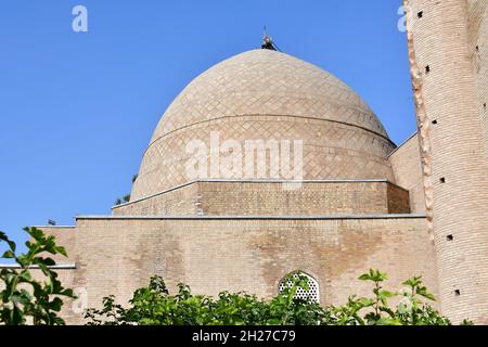 Mausolée de Jahongir, complexe d'Imam Hazrati, Shahrisabz, région de Qashqadaryo, Ouzbékistan,Asie centrale Banque D'Images