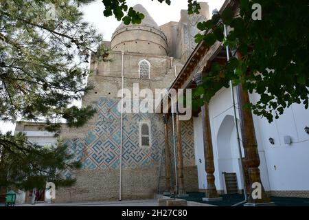 Mausolée de Jahongir, complexe d'Imam Hazrati, Shahrisabz, région de Qashqadaryo, Ouzbékistan,Asie centrale Banque D'Images