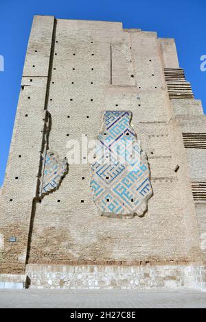 Mausolée de Jahongir, complexe d'Imam Hazrati, Shahrisabz, région de Qashqadaryo, Ouzbékistan,Asie centrale Banque D'Images