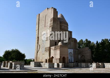 Mausolée de Jahongir, complexe d'Imam Hazrati, Shahrisabz, région de Qashqadaryo, Ouzbékistan,Asie centrale Banque D'Images