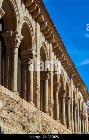 Église San Millan.Ségovie, Espagne. Banque D'Images