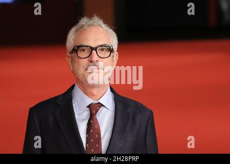 Rome, Italie.20 octobre 2021.Rome Cinema Fest 2021, film Fest, tapis rouge Alfonso Cuaron crédit: Agence de photo indépendante/Alamy Live News Banque D'Images