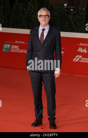 Rome, Italie.20 octobre 2021.Rome Cinema Fest 2021, film Fest, tapis rouge Alfonso Cuaron crédit: Agence de photo indépendante/Alamy Live News Banque D'Images