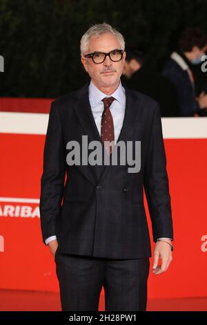 Rome, Italie.20 octobre 2021.Rome Cinema Fest 2021, film Fest, tapis rouge Alfonso Cuaron crédit: Agence de photo indépendante/Alamy Live News Banque D'Images