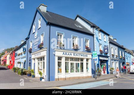 Bâtiments colorés, Strand Street, Dingle, Dingle Peninsula (Corca Dhuibhne), Comté de Kerry, République d'Irlande Banque D'Images