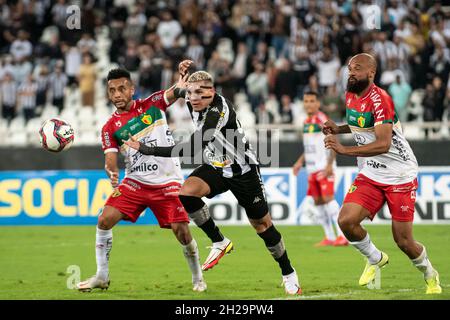 Rio de Janeiro, Brésil.20 octobre 2021.SC tenu au stade Nilton Santos pour le 31e tour du championnat brésilien de série B, ce mercredi (20e), à Rio de Janeiro, RJ.Credit: Celso Pupo/FotoArena/Alamy Live News Banque D'Images