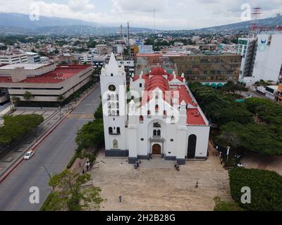 Cathédrale de Tuxtla Gutierrez, dans l'État du Chiapas, au Mexique Banque D'Images