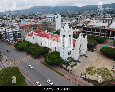 Cathédrale de Tuxtla Gutierrez, dans l'État du Chiapas, au Mexique Banque D'Images