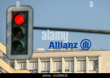 Allianz-Bürohaus, Joachimstaler Straße, Charlottenburg, Berlin, Allemagne Banque D'Images