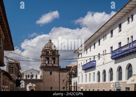basilique menor de la merced, cusco, pérou Banque D'Images