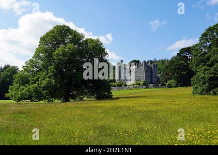 Château de Castlewellan.06.07.2019, Castlewellan, County Down, Irlande du Nord Banque D'Images