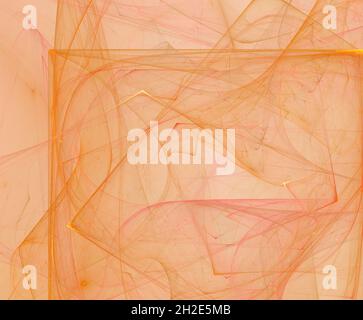 texture blanc-orange, imitation de marbre, fond, texture blanc-orange, imitation de marbre, arrière-plan, legley chaotic orange lignes sur un backgro blanc Banque D'Images