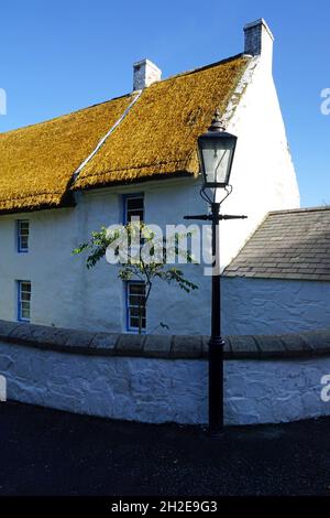 Le Vieux Rectory dans le Musée folklorique d'Ulster.Cultra, Comté en bas, Irlande du Nord 16.10.2019 Banque D'Images